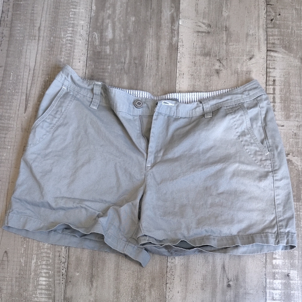 Natural Reflections Light Gray Women's Shorts